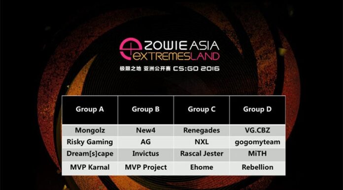 Zowie eXTREMESLAND groups