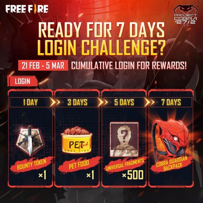 free fire cobra guardian backpack