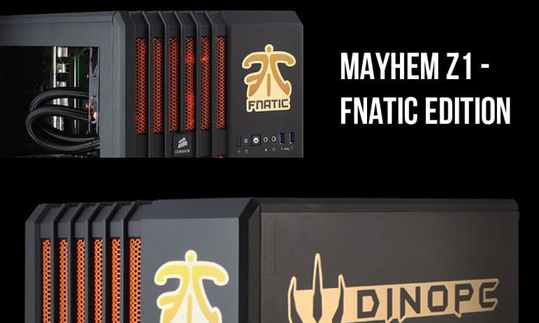 DinoPC announces partnership with fnatic