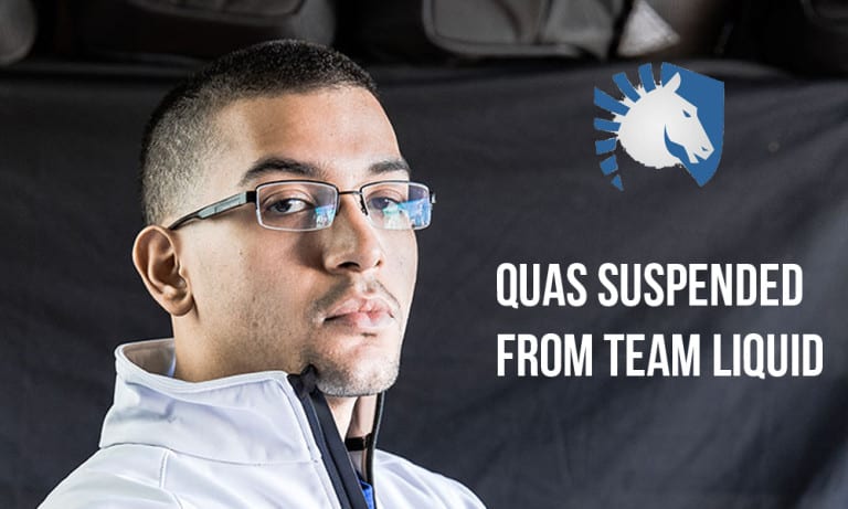 Team Liquid suspends Quas