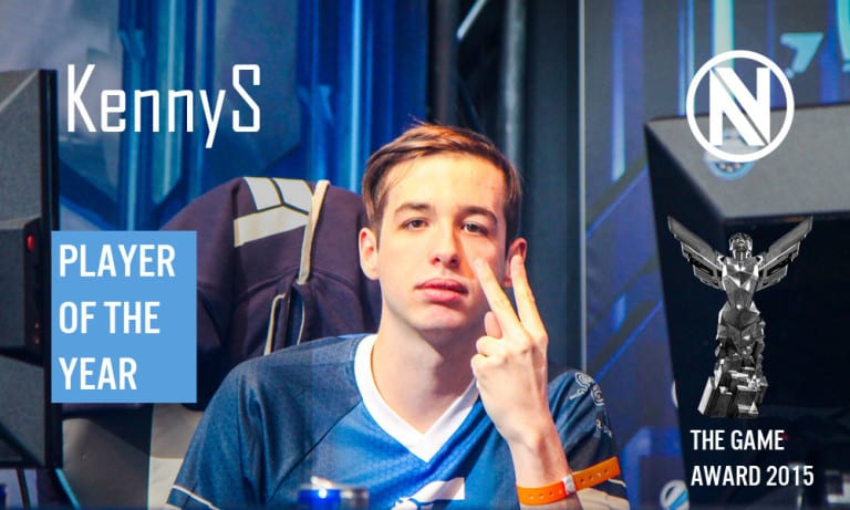 KennyS named Player of the Year at The Game Awards 2015