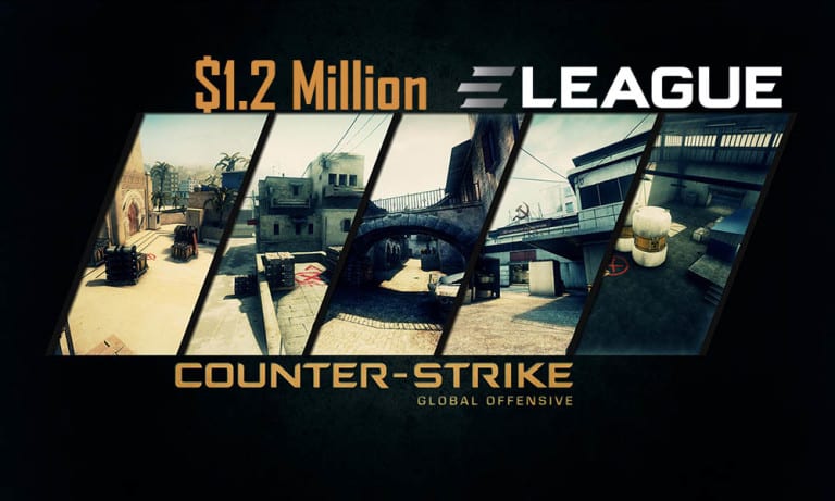 E-league announced with $1.2 million prize-pot for CS:GO event