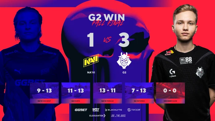 G2 Smashes NAVI to Win Blast Premiere Fall Finals