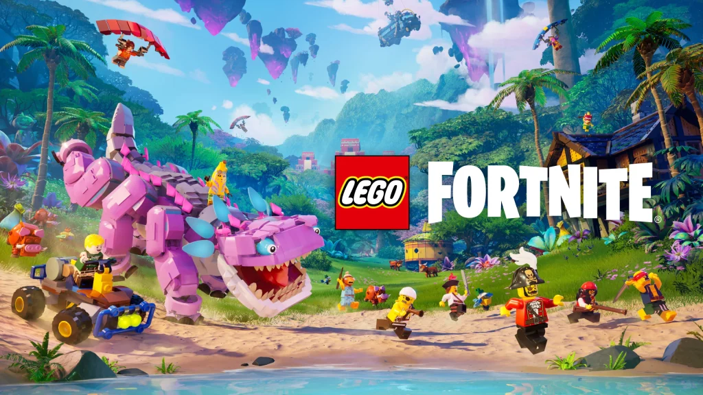 LEGO Fortnite split screen