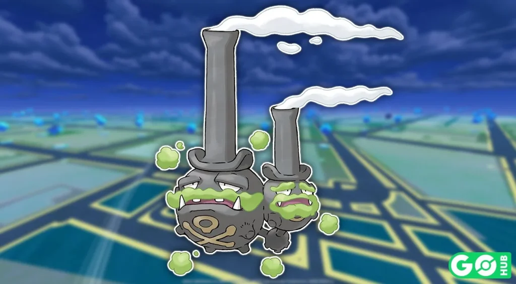 Shadow Galarian Weezing Pokémon GO