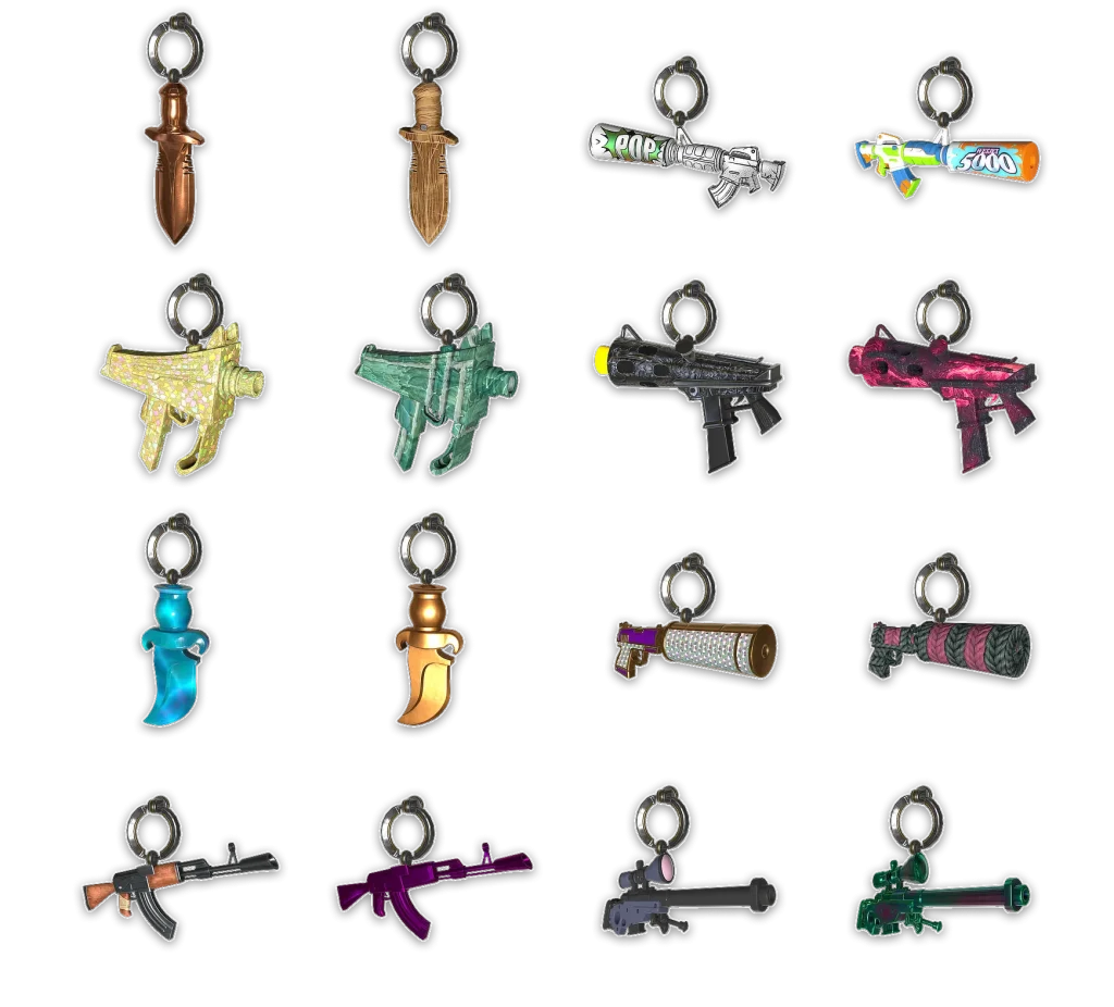 CS2 Armory Pass Weapon Charms