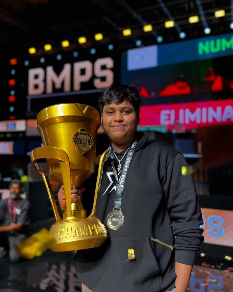 Jokerr with BMPS 2024 trophy