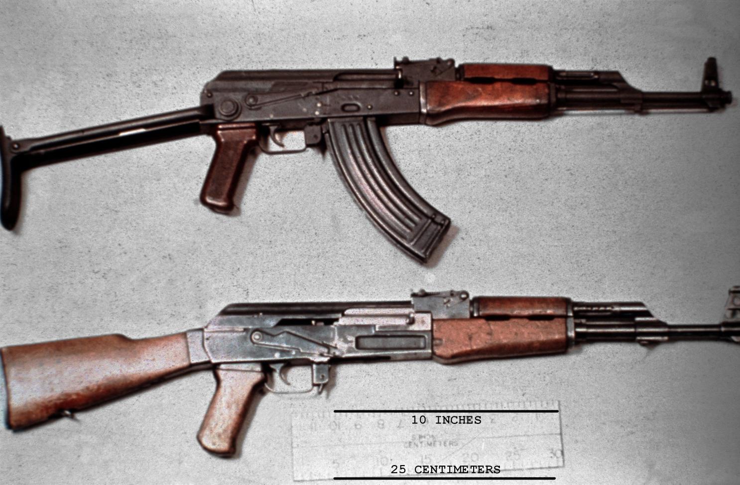 Who manufactured the deadly Russian AK-47?