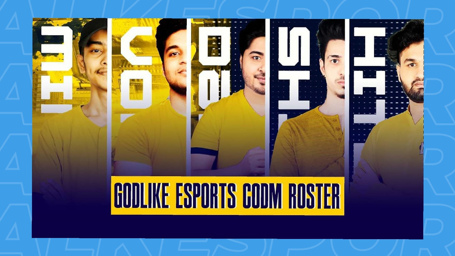 GodLike reveals their COD Mobile squad