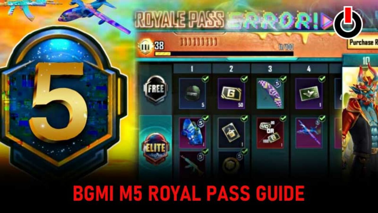 BGMI M5 Royal Pass Release Date, Rewards & Complete Details