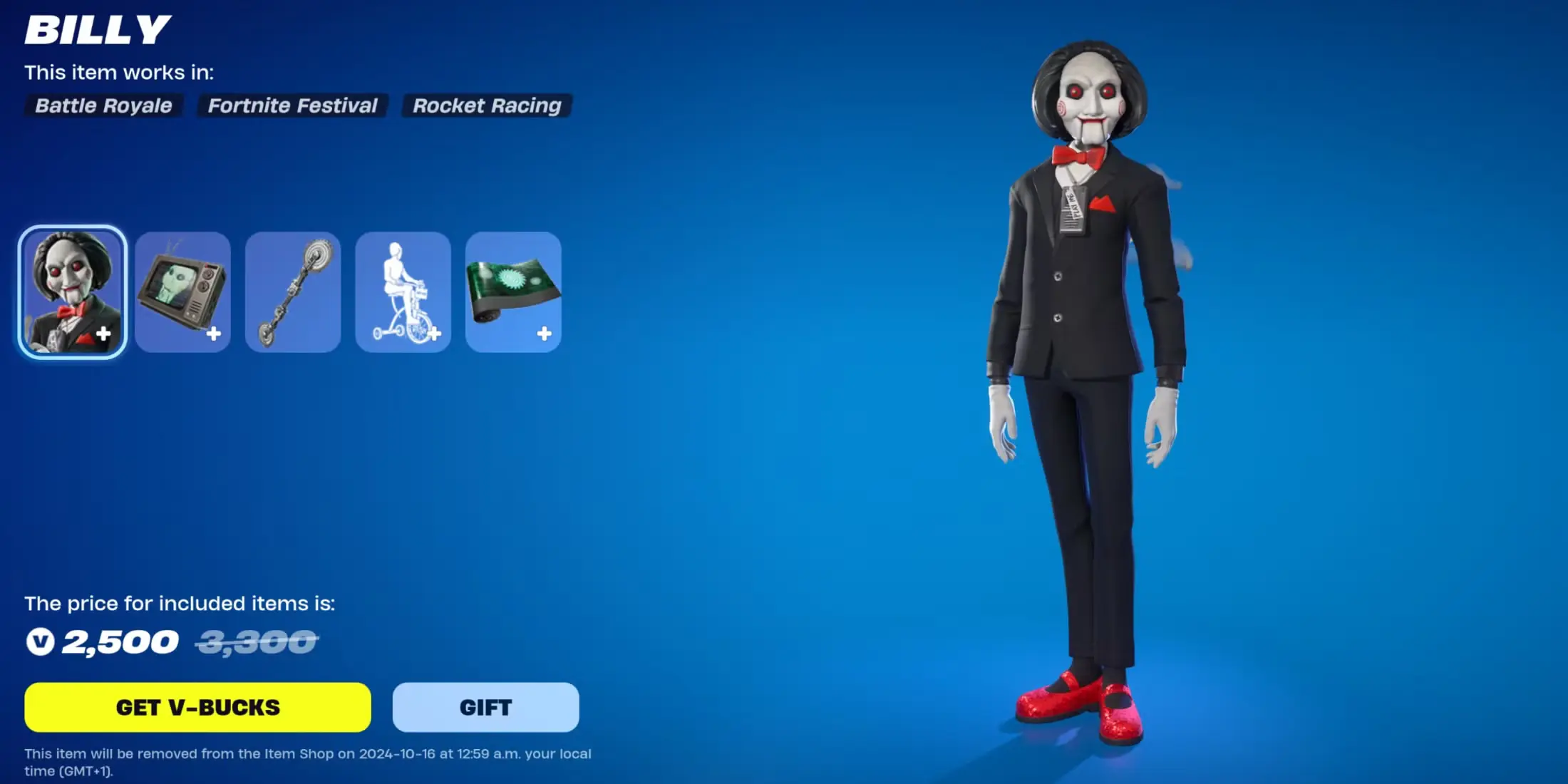 How to Get Billy the Puppet Skin in Fortnite?