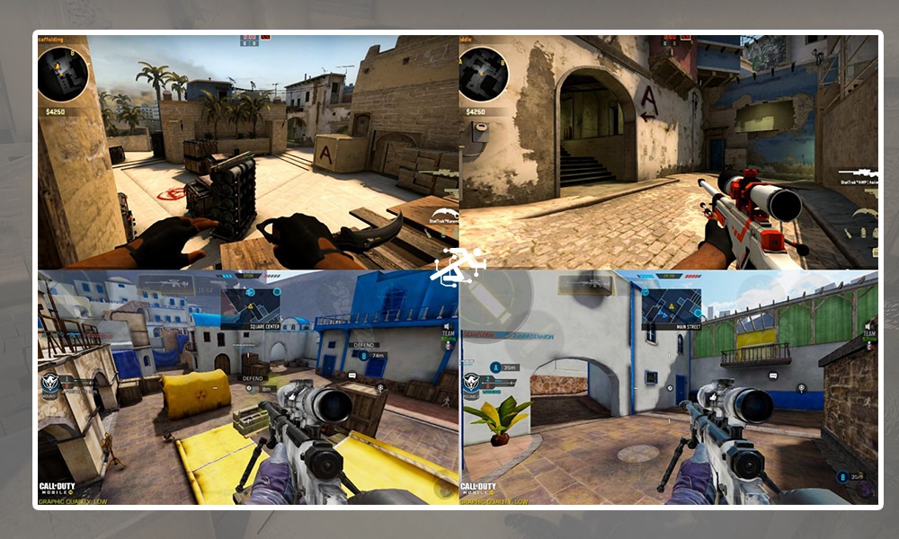 Evident Similarities Between CSGO’s Mirage & COD Mobile’s new map