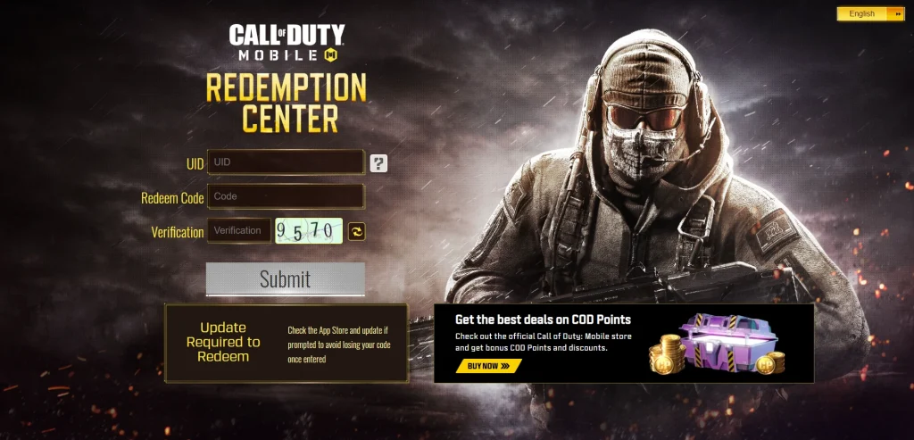 CoD Mobile Redeem Codes