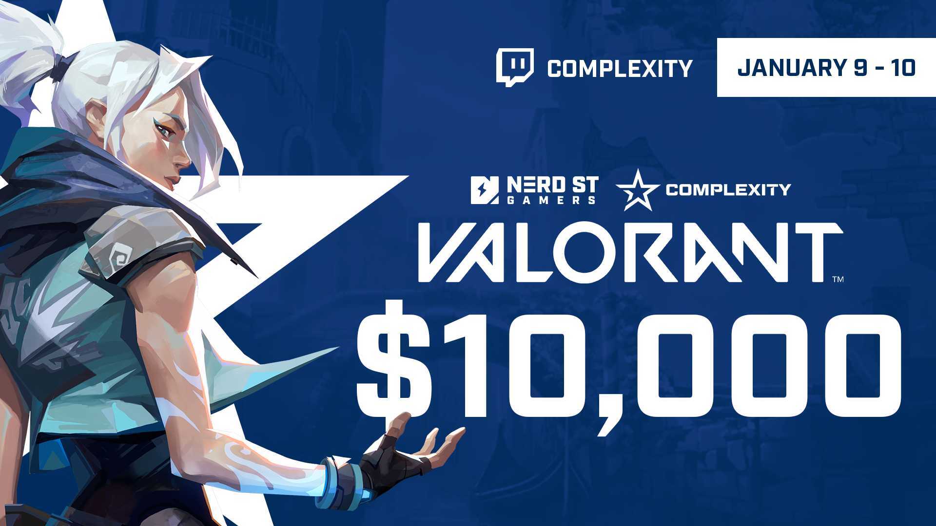 Complexity Gaming and Nerd Street Gamers announce Valorant Invitational