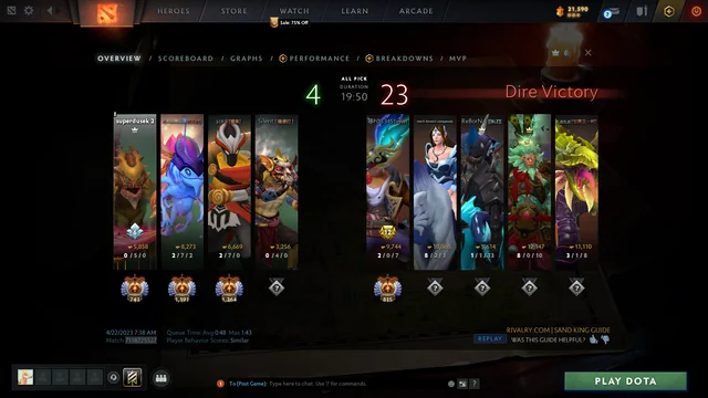 Dota 2 Immortal Draft