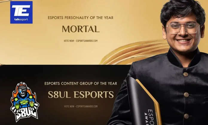 Mortal and S8UL Earn Third Nomination in Esports Awards 2024