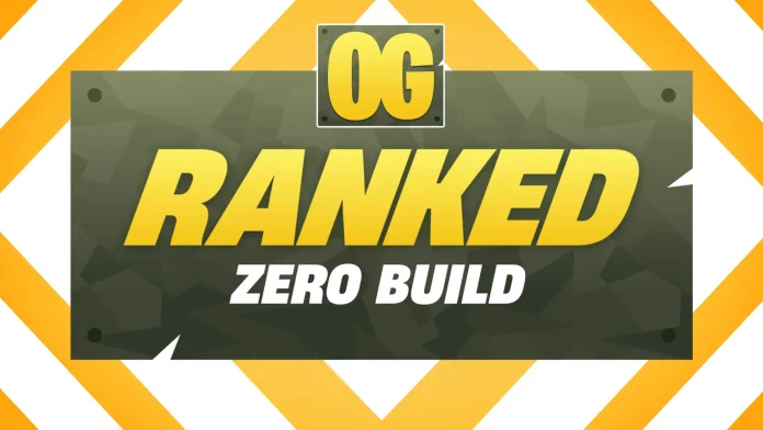 Fortnite OG Ranked Zero Build