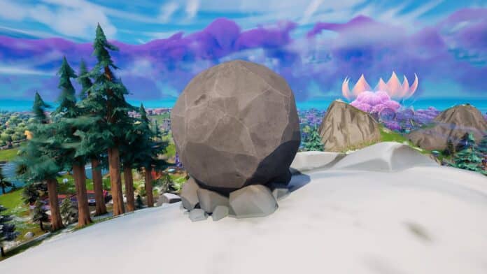 Fortnite Runaway Boulder