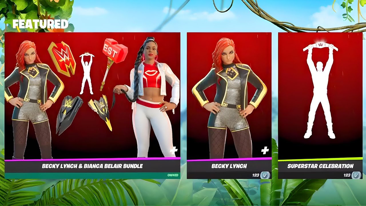 Fortnite x WWE: Skins, Cosmetics, Prices & More