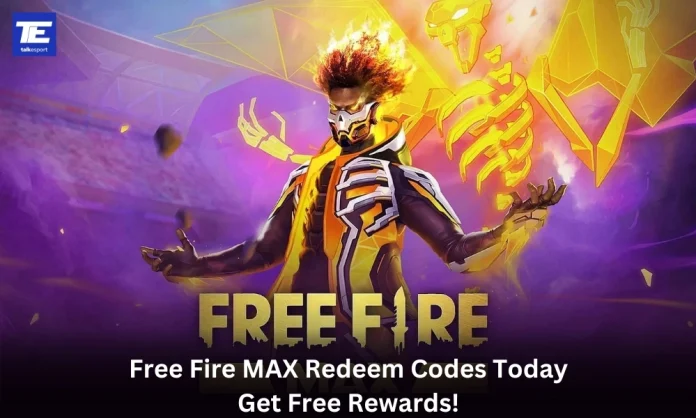 Free Fire MAX Redeem Codes Today