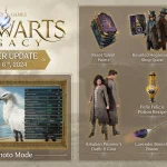 Screenshot of Hogwarts Legacy Photo Mode showcasing new customization options