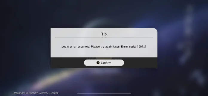 How to Fix Error 1001_1 in Honkai Star Rail