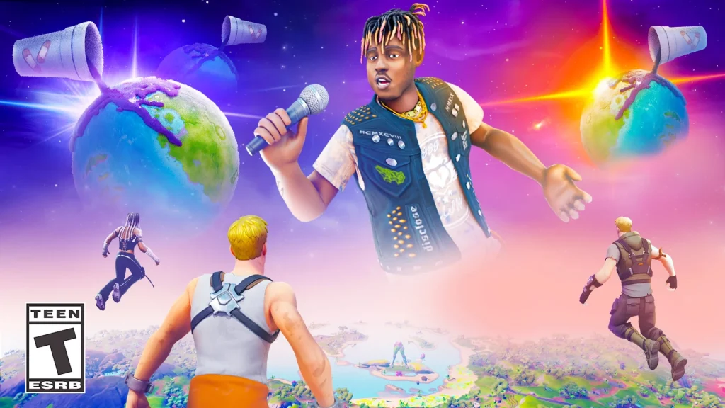 JUICE WRLD CONCERT fortnite