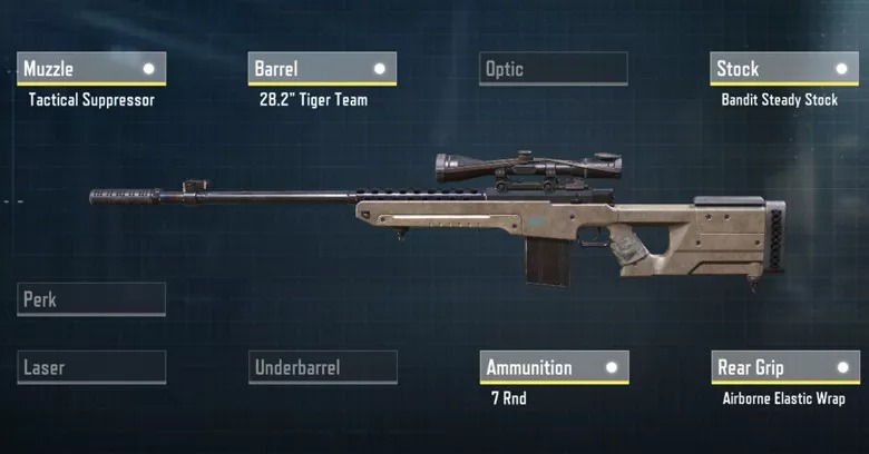 LW3-Tundra Sniper Rifle In COD Mobile