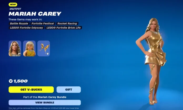 Mariah Carey Skins Fortnite