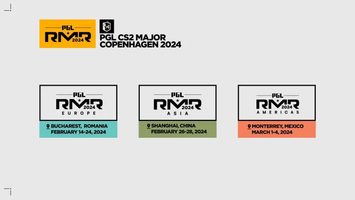 PGL Regional Major Rankings RMR 2024