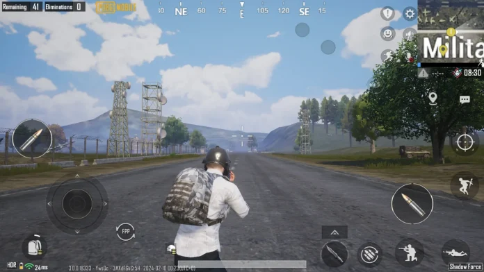 Smartphone gaming with PUBG Mobile at 90 FPS