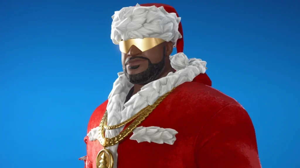 Santa Shaq Skin in Fortnite