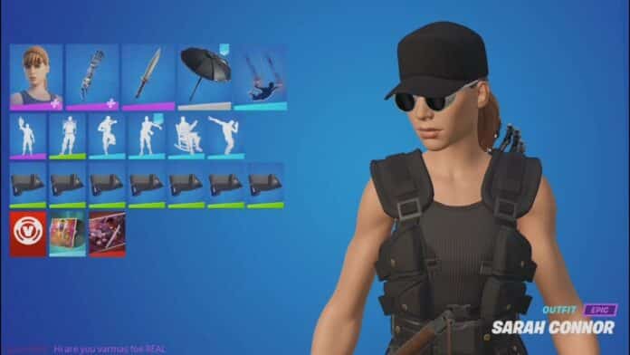 Sarah Connor Skins in Fortnite