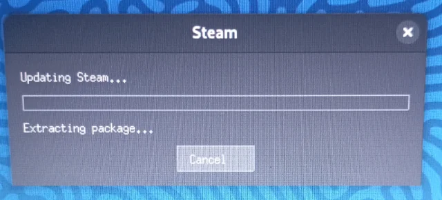 Steam Stuck on Extracting Package