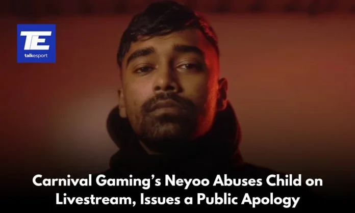 Carnival Gaming’s Neyoo Caught in Controversy: Abuses Child on Livestream, Apologizes Later