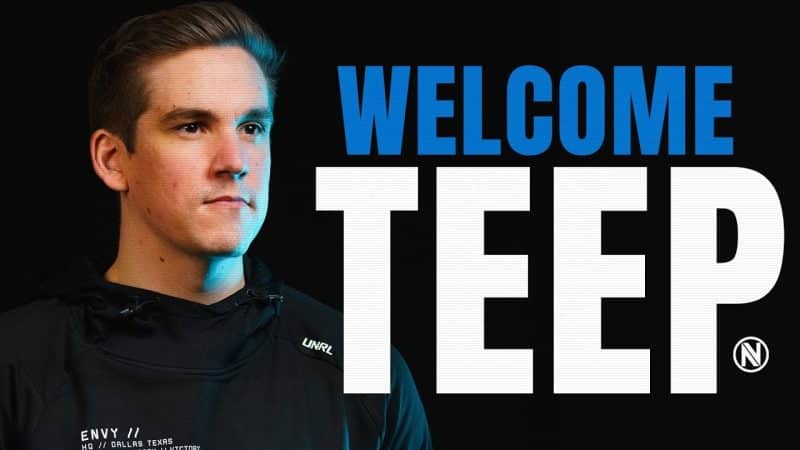 Envy pickup TeeP for Warzone content creation