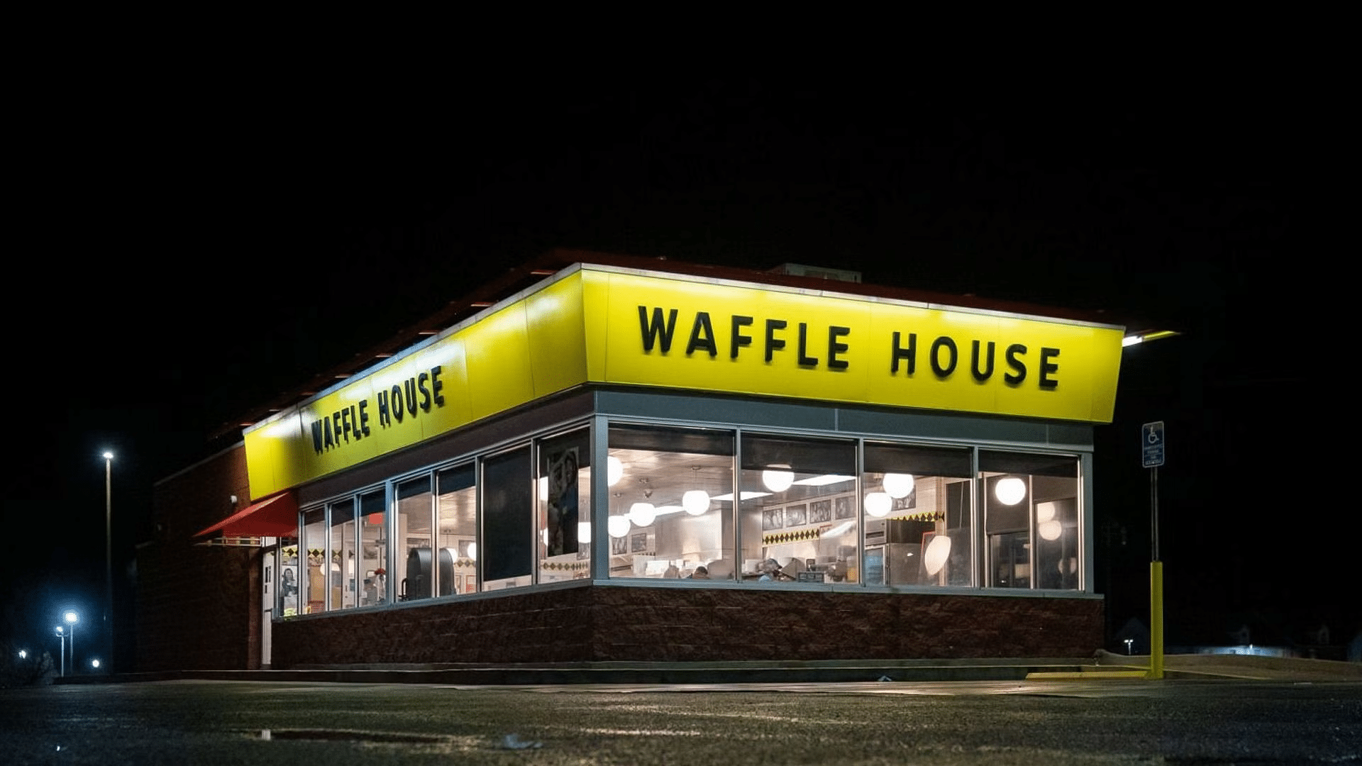 The waffle house has found its host
