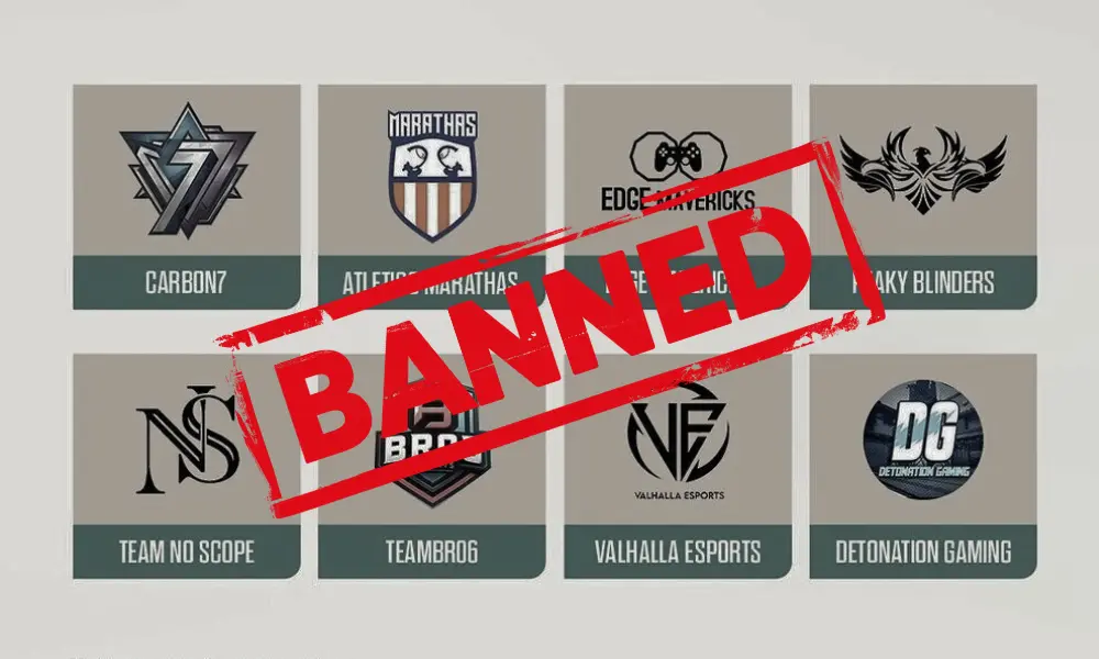 Krafton India Esports Bans Eight Teams in Its Second BGIS 2024 Ban Wave