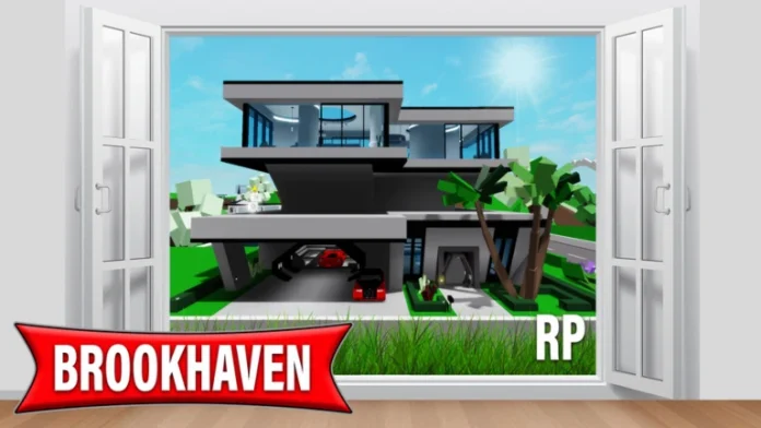 Brookhaven Roblox roleplay scene with characters enjoying music