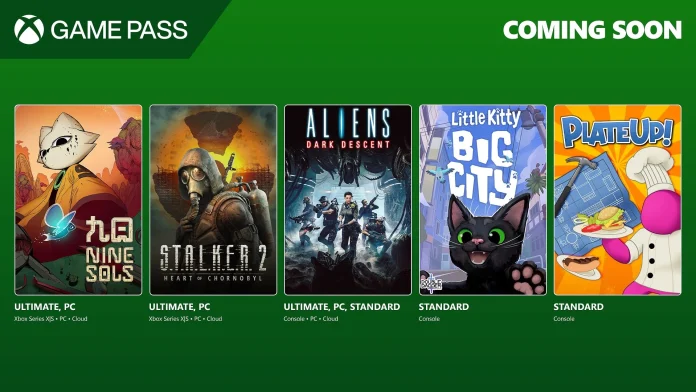 Xbox Game Pass November 2024