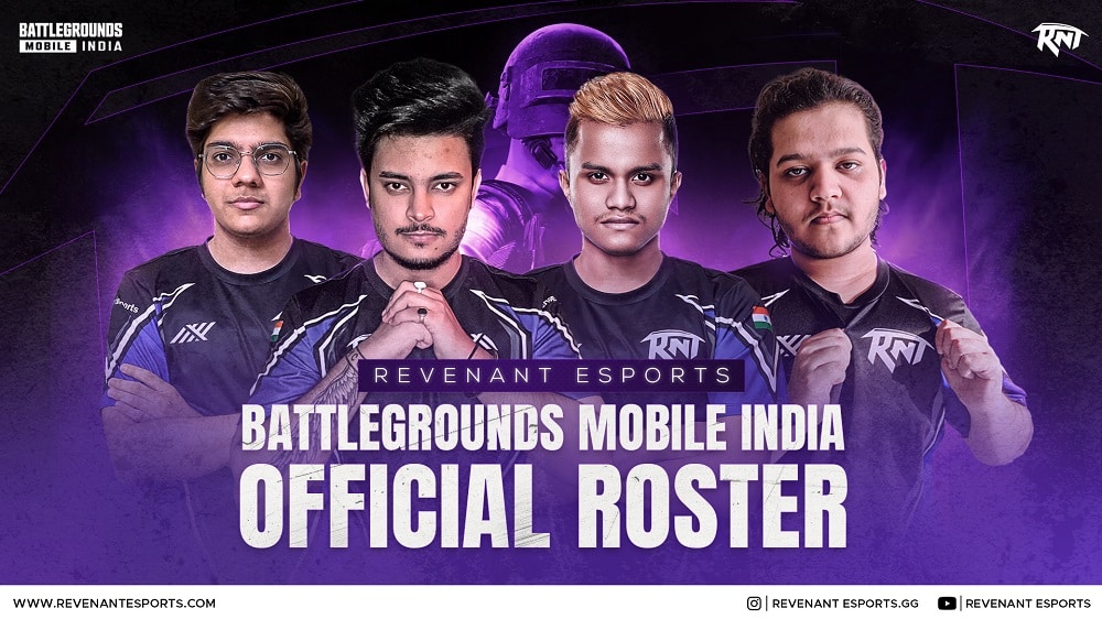 Revenant Esports announces BGMI roster featuring Ex Megastar and Galaxy Racer players