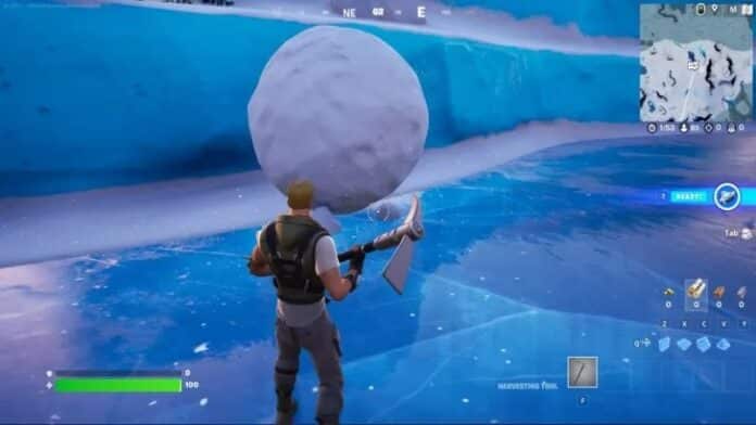 Snowballs in Fortnite