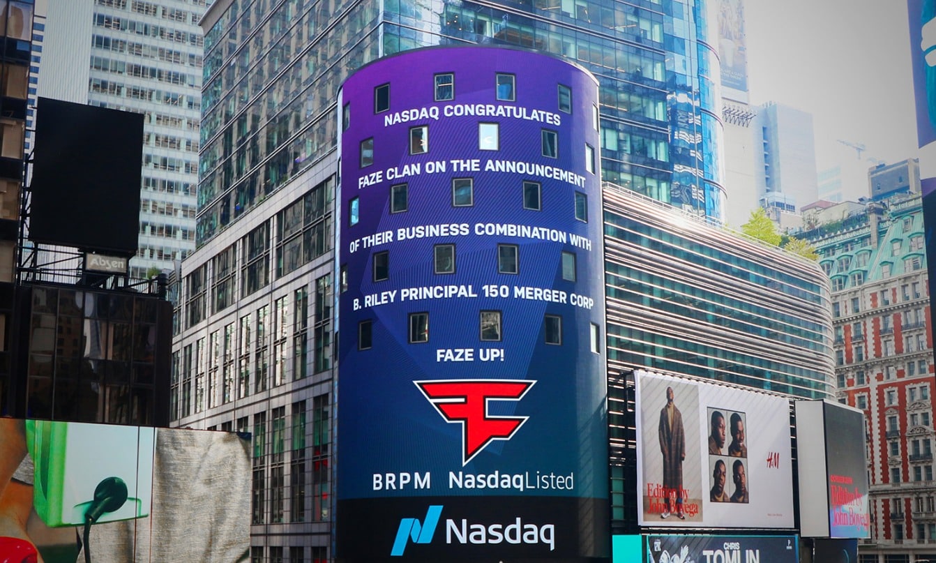 Faze Clan Nasdaq