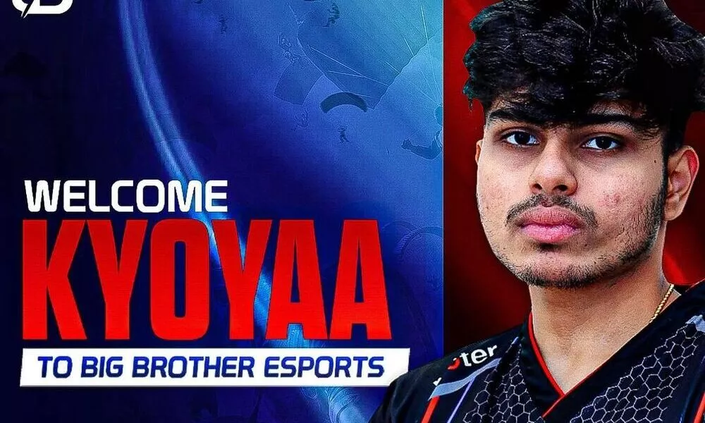 Kyoya Joins Big Brother Esports' BGMI Roster