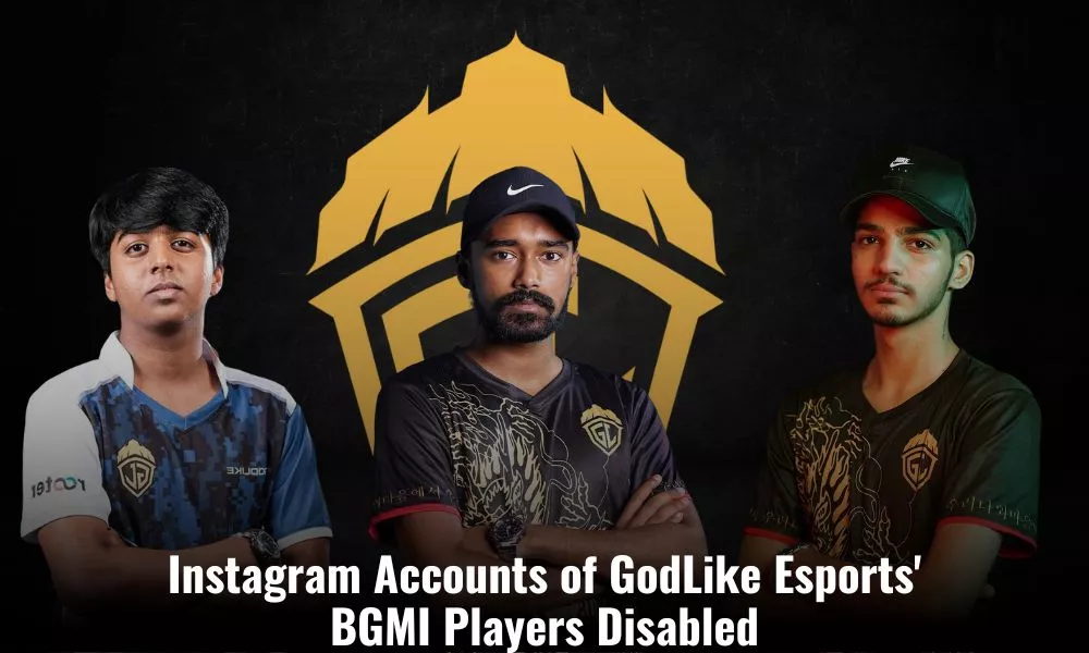 godlike.in Released An Official Statement After 3 Of Their Esports  Players/Creators Instagram Account Got Suspended Their Account's Got… |  Instagram