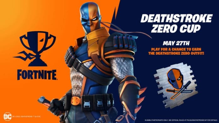 fortnite deathstroke zero cup