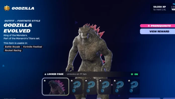 fortnite godzilla image