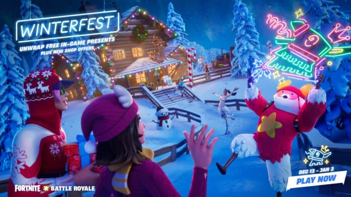 fortnite winterfest 2022