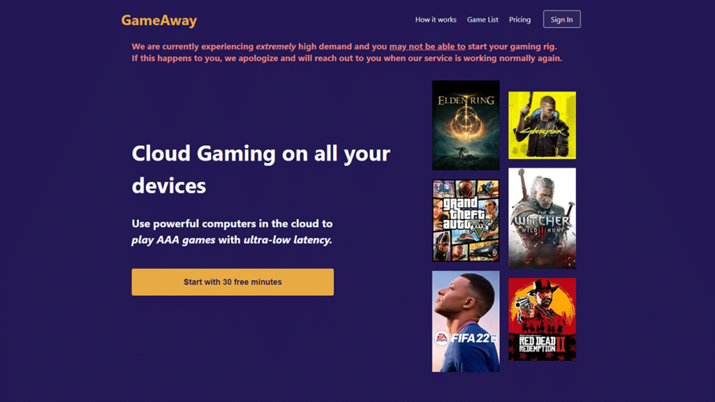 GameAway: New Cloud Gaming Platform Better Than Jio Cloud Gaming?