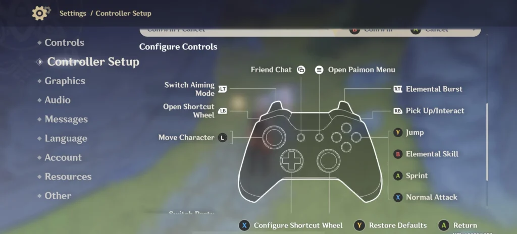 how to use controller on genshin impact pc